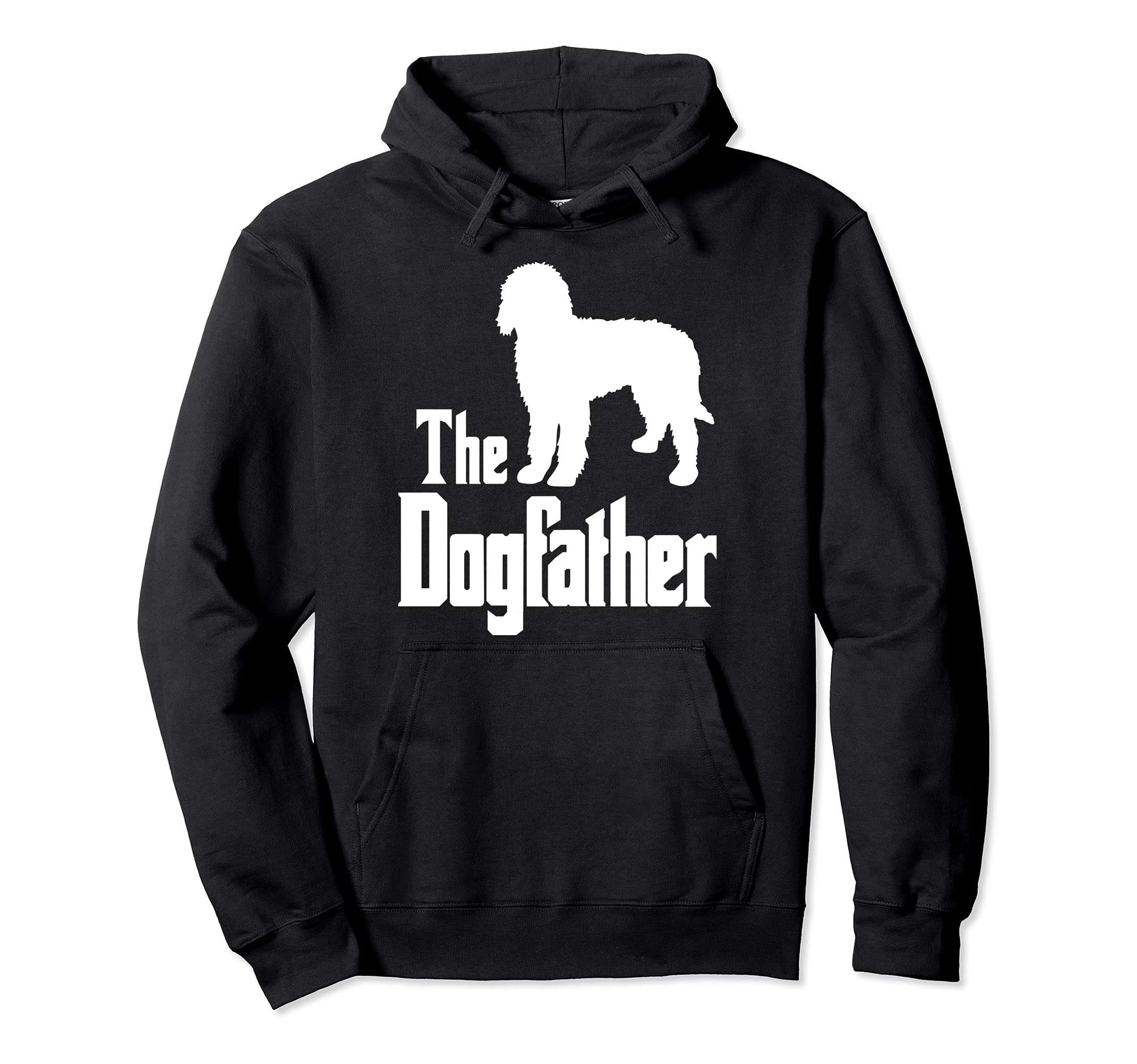 The Dogfather - funny dog gift, funny Labradoodle Pullover Hoodie, Black, S