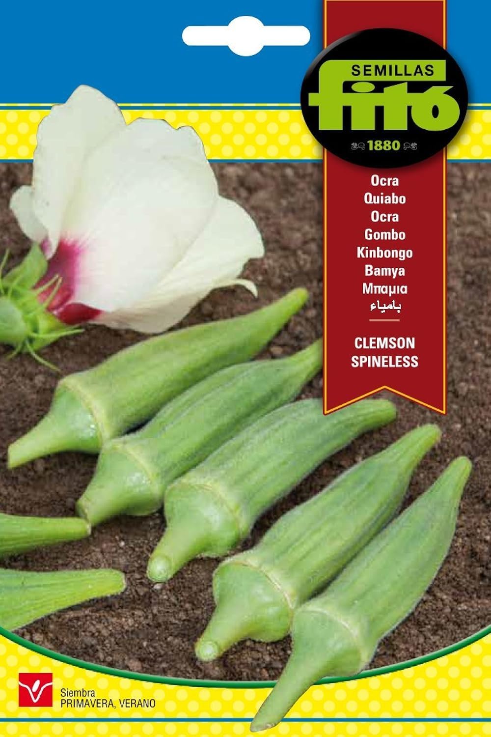 Fito Semilla Fito Clemson Okra Seeds (5 G)