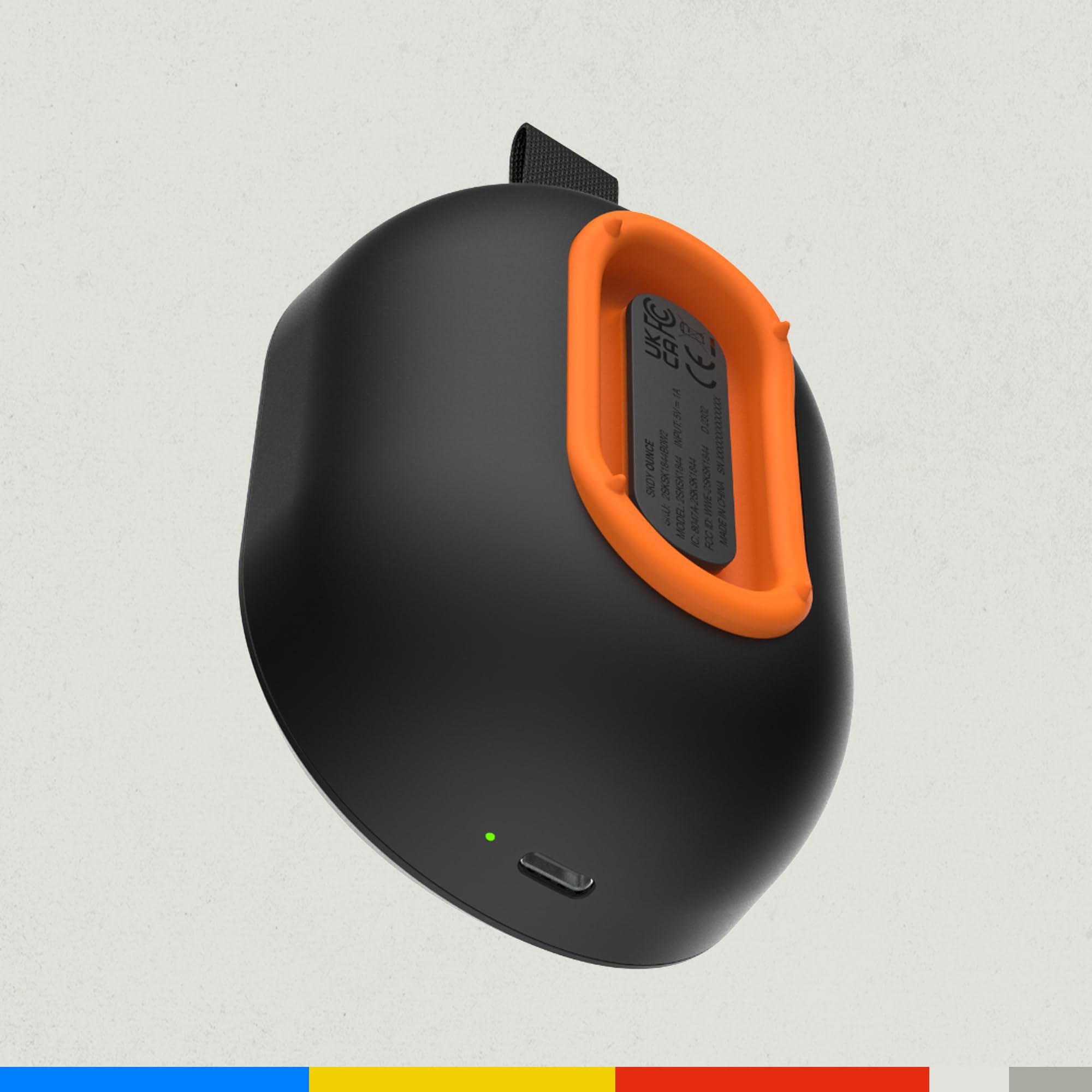 Skullcandy Ounce+ Cassa Wireless Bluetooth Portatile, Impermeabilità IPX7, 16 Ore di Autonomia, Stereo True Wireless con Cinghia Integrata per Viaggi e Uso all’Aperto - Black