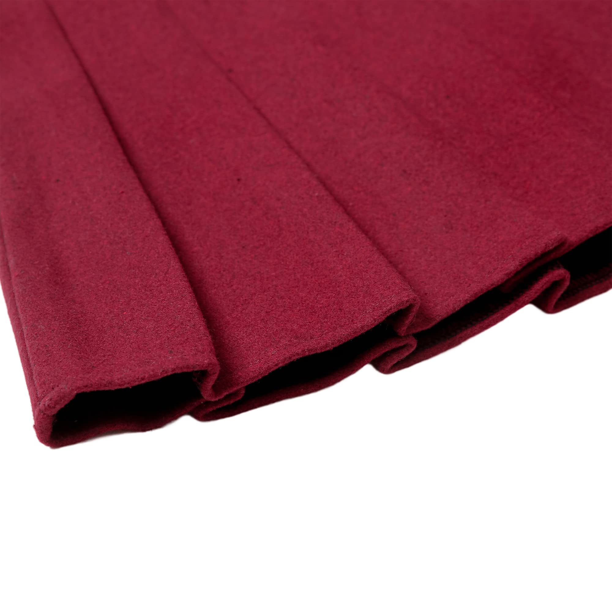 Hoerev Jupe plissée Polyvalente avec Short pour Femme