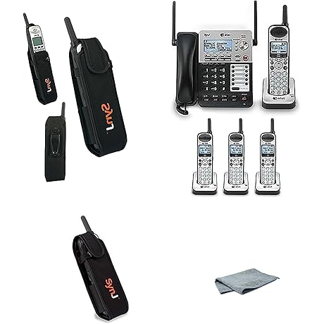 iSoHo Phones - [Bundle] SB67138 AT&T 4-Line Cordless Business Phone System
