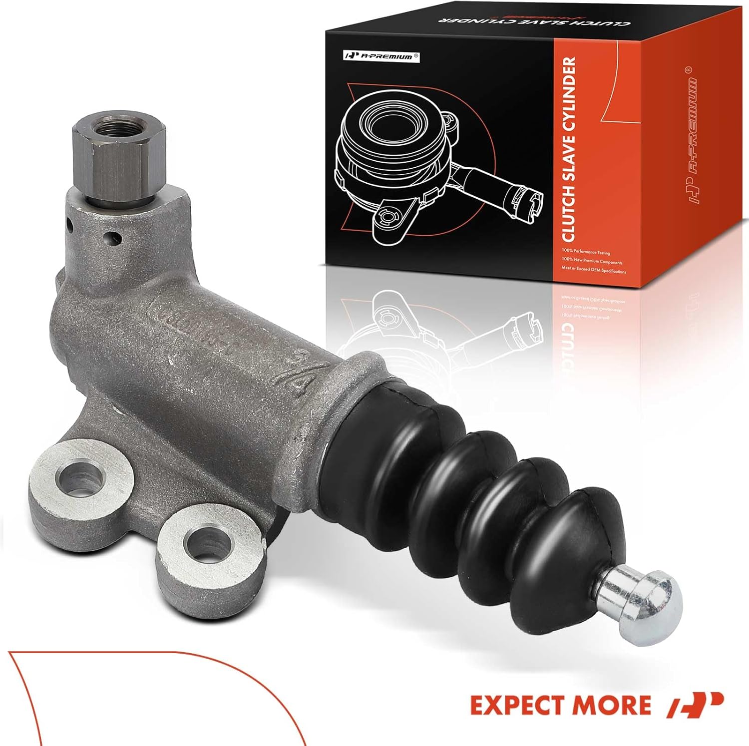 A-Premium Clutch Slave Cylinder Compatible with Honda Civic 2006-2007 2019, Civic 2010-2012 2014-2015 1.8L, Fit 2009-2018 2020, CR-Z CRZ 2011-2016, Replace# 46930SNAA41