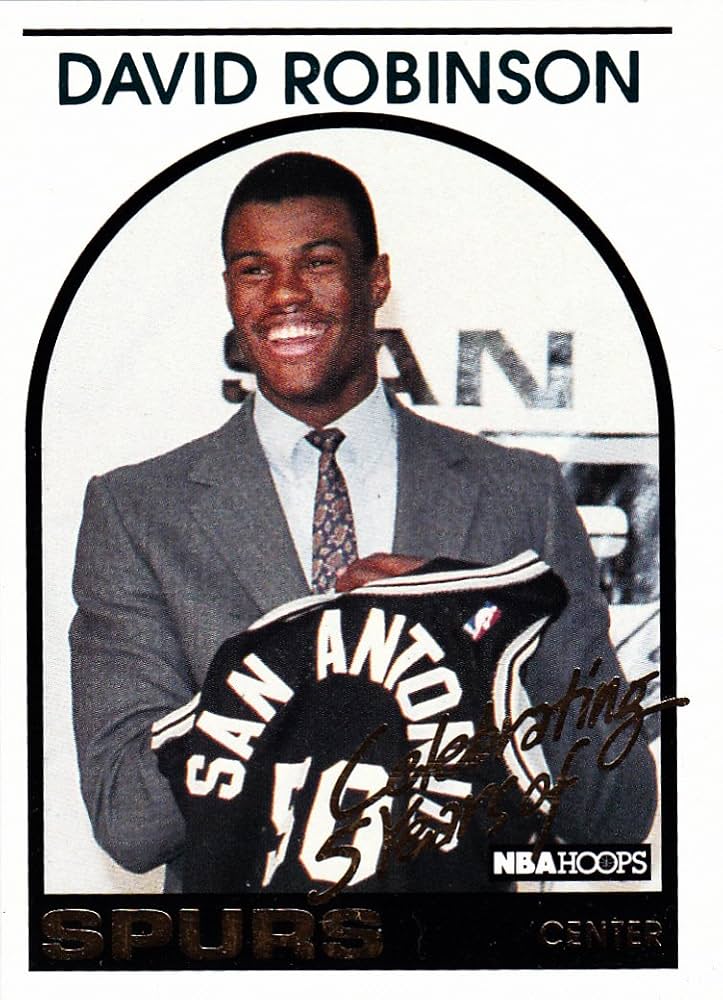 Amazon.com: 1994-95 NBA HOOPS DAVID ROBINSON REPRINT ROOKIE
