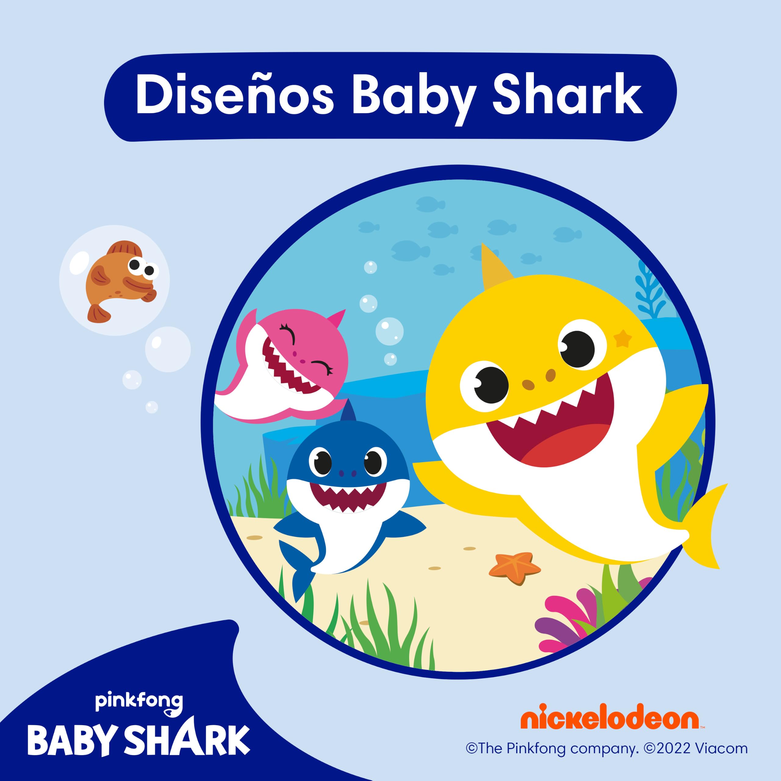 DODOT Splashers Baby Shark Talla 5-6, 80 Pañales Bebé Bañadores Desechables, 14kg+, Protección Anti-fugas En El Agua