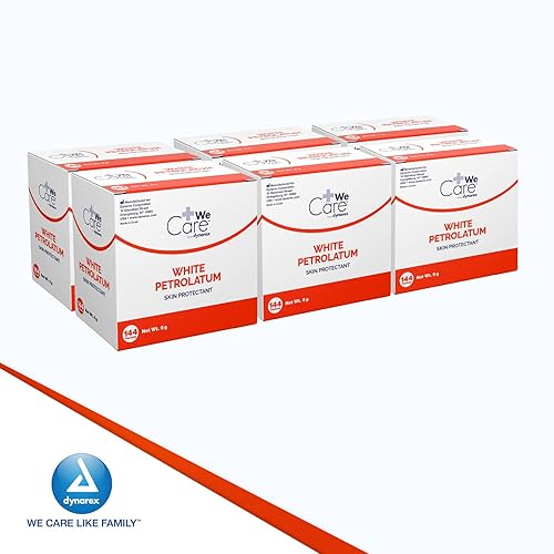 Miniatura 6 de Dynarex Petrolatum blanco, gelatina de petróleo para piel seca o agrietada, gelatina de petróleo blanca calmante para irritaciones menores de la