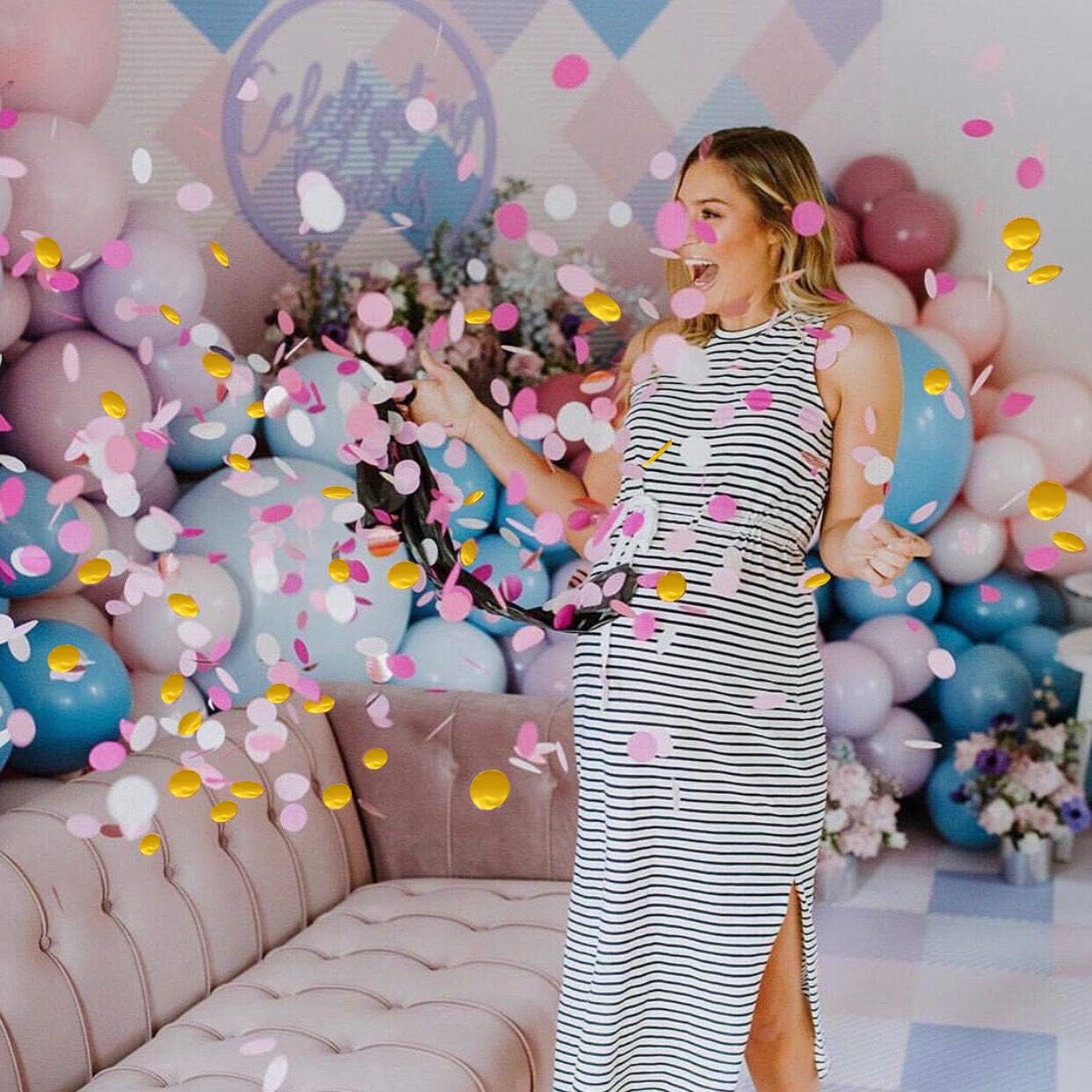 VCOSTORE 5000 Pcs Confetti Multicolour - Image 5