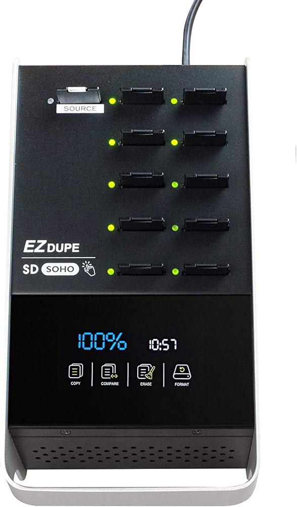 SDカード複製機 1対10 EZ DUPE SD Touch Amazon.co.jp|EZ Dupe SD Touch【正規品】| 1対10 タッチ対応
