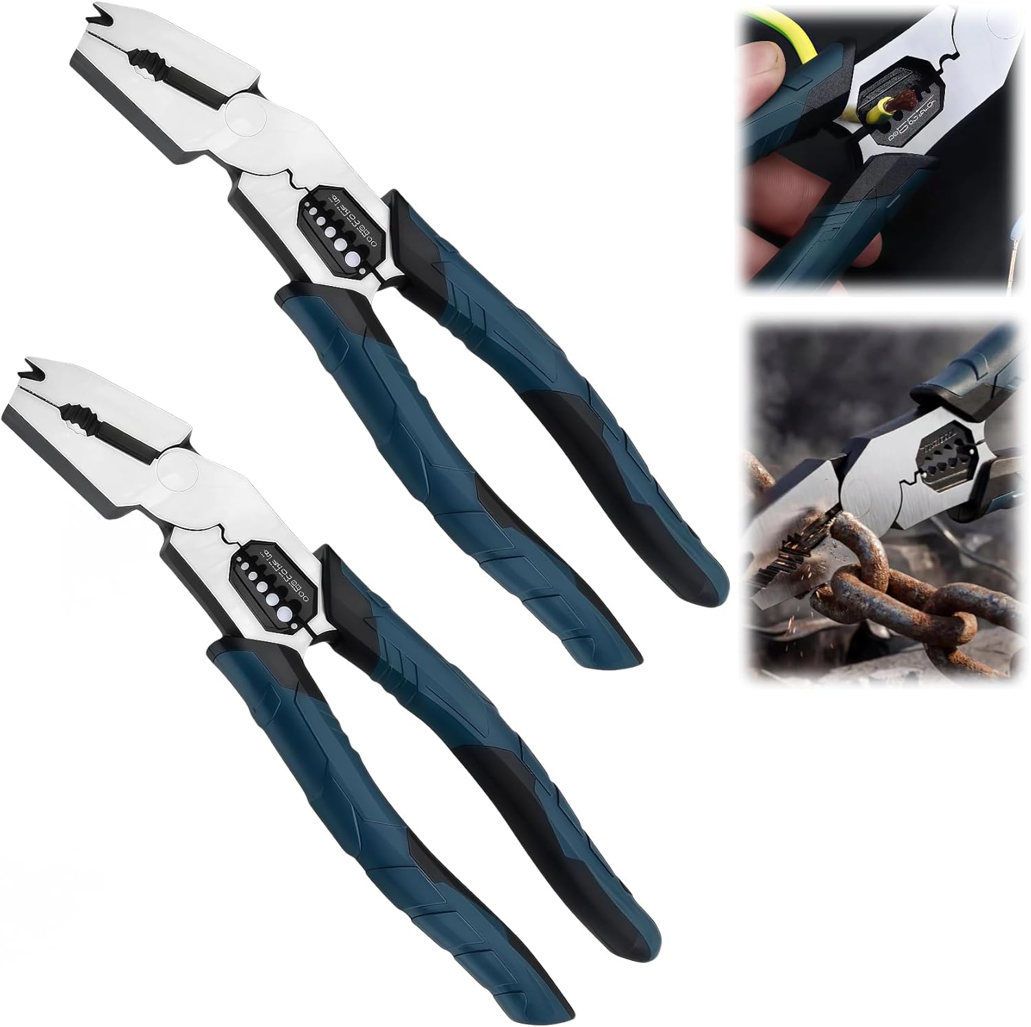 2026 Upgrade Industrial-Grade 9-in-1 Multi-Functional Cutting Pliers - Heavy Duty Wire Cutter/Nail Puller For Electricians, Automotive & Home Repair (2)