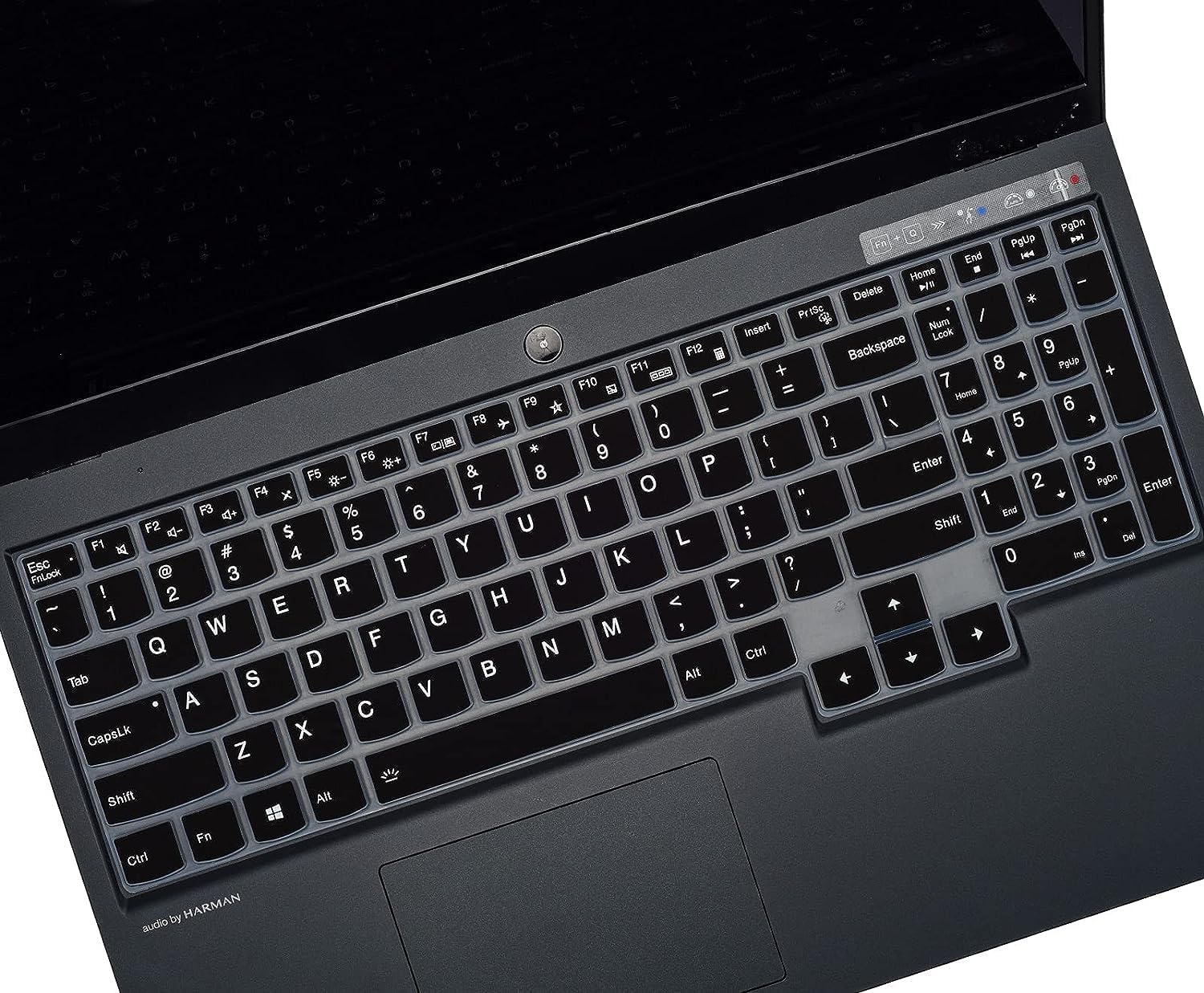 Saco Laptop Keyboard Protector Cover for 2024 Lenovo LOQ 15.6 Inch|Legion 5|Lenovo Legion 5 Pro/Legion Slim 5 5i 16 inch|Lenovo ideaPad Gaming 3 3i 15.6 Inch Gaming Laptops - Black