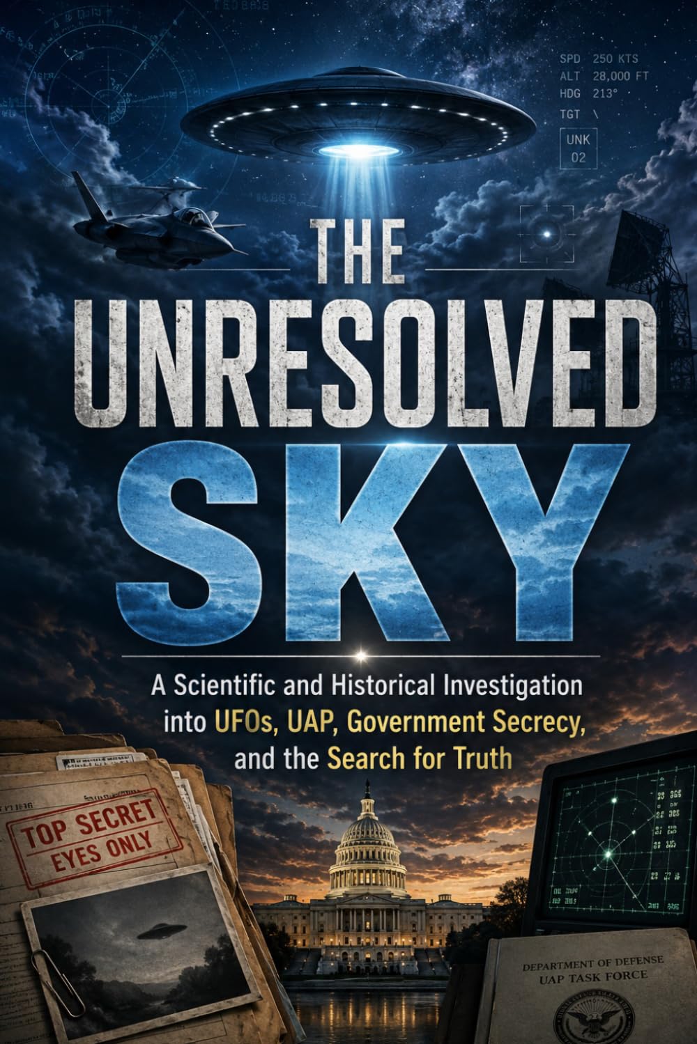 THE UNRESOLVED SKY: A Scientific and Historical Investigation into UFOs, UAP, Government Secrecy, and the Search for Truth