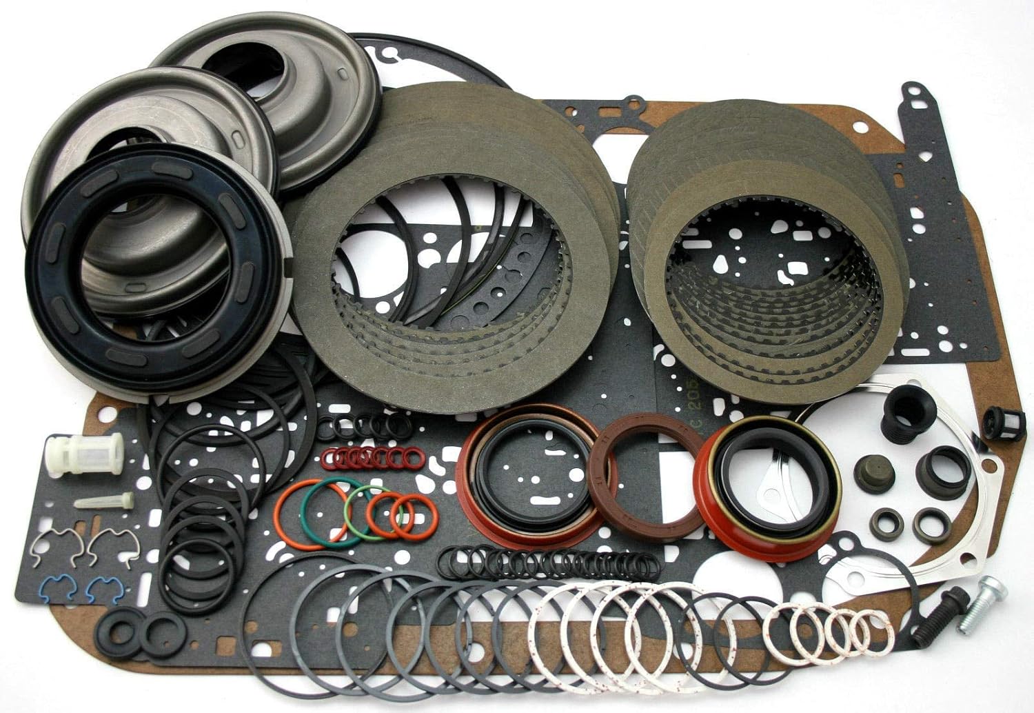 Compatible With: Chevy 4L80E Transmission Less Steel Overhaul Kit 1997-Up