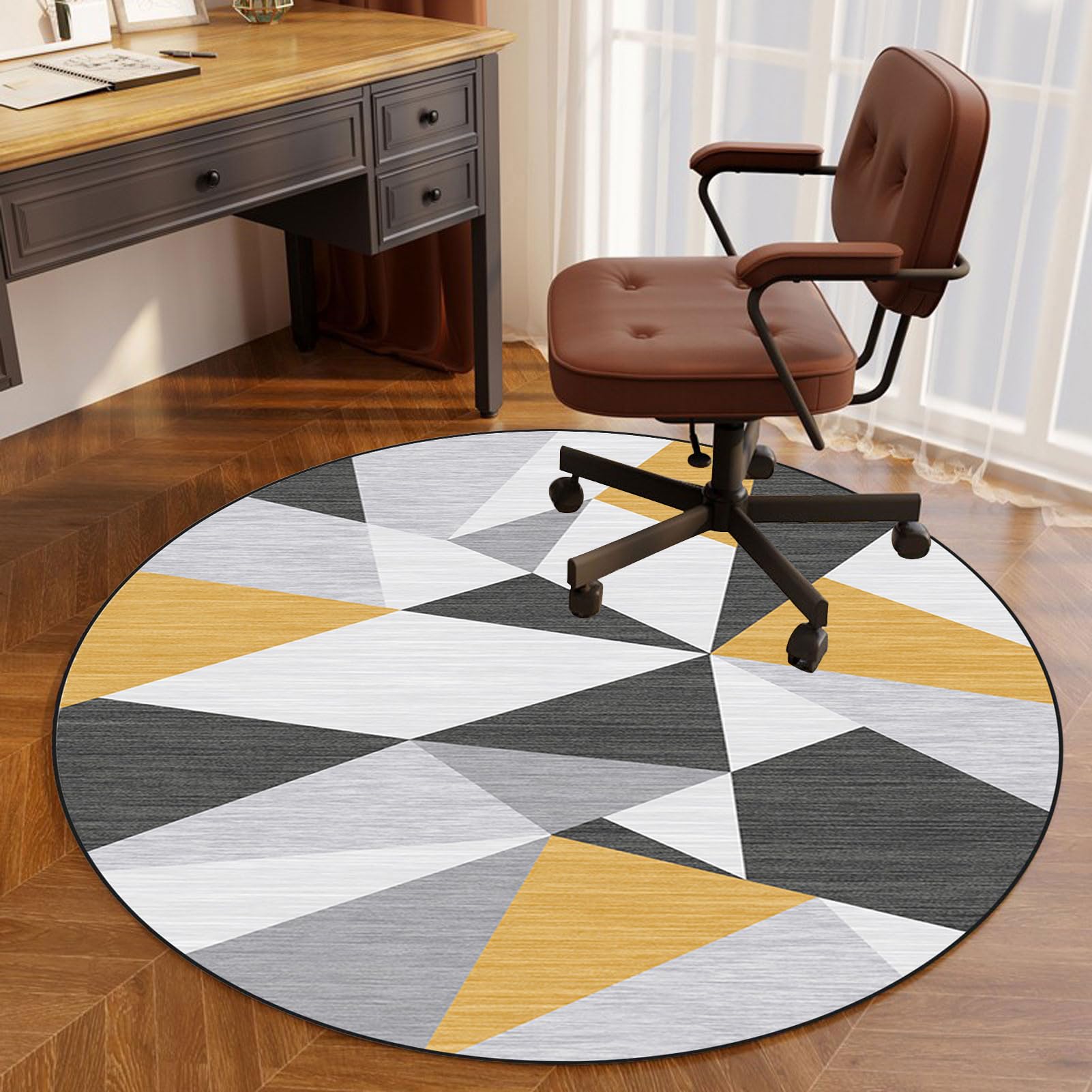 Tappeto Protettivo Per Sedie Da Ufficio TecTake - Salvapavimento In Plastica (150x120 Cm)