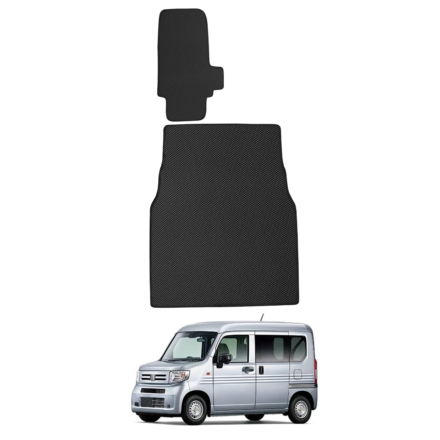 Amazon.co.jp: Mixsuper n-van jj1 jj2 ラゲッジマット 2D トランク 