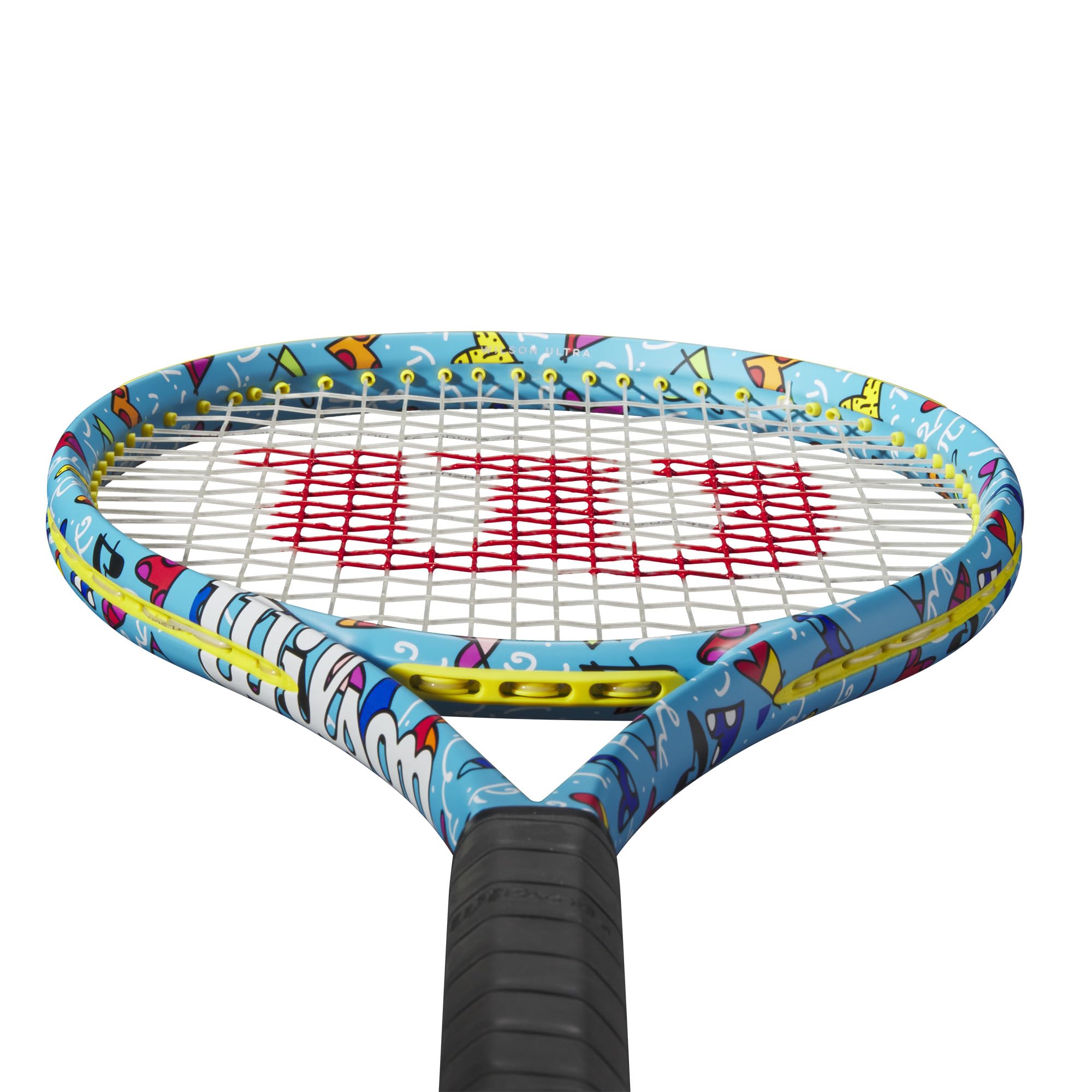 Amazon.com: Wilson Ultra 100 V4 Britto Hearts Unstrung