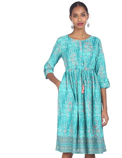 three fourth length dresses