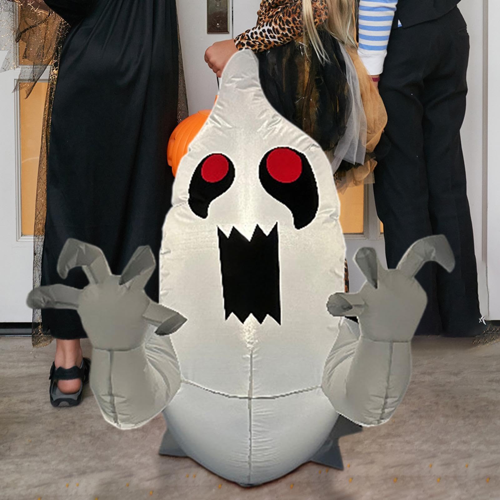 Decorazione Halloween Fantasma Decorazione Autunnale Inquietante con Luce