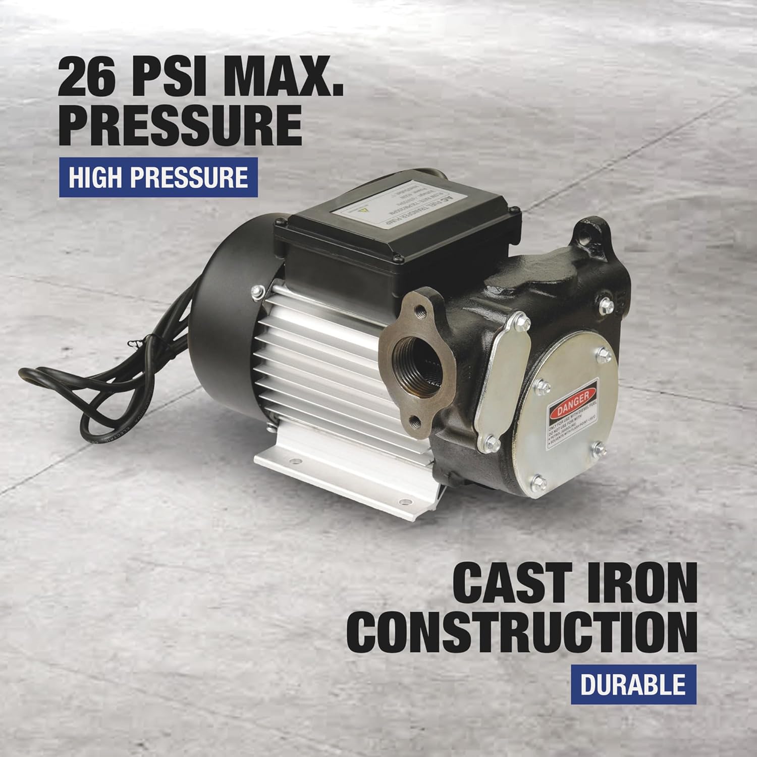 Roughneck 120V Fuel Transfer Pump - 22 GPM