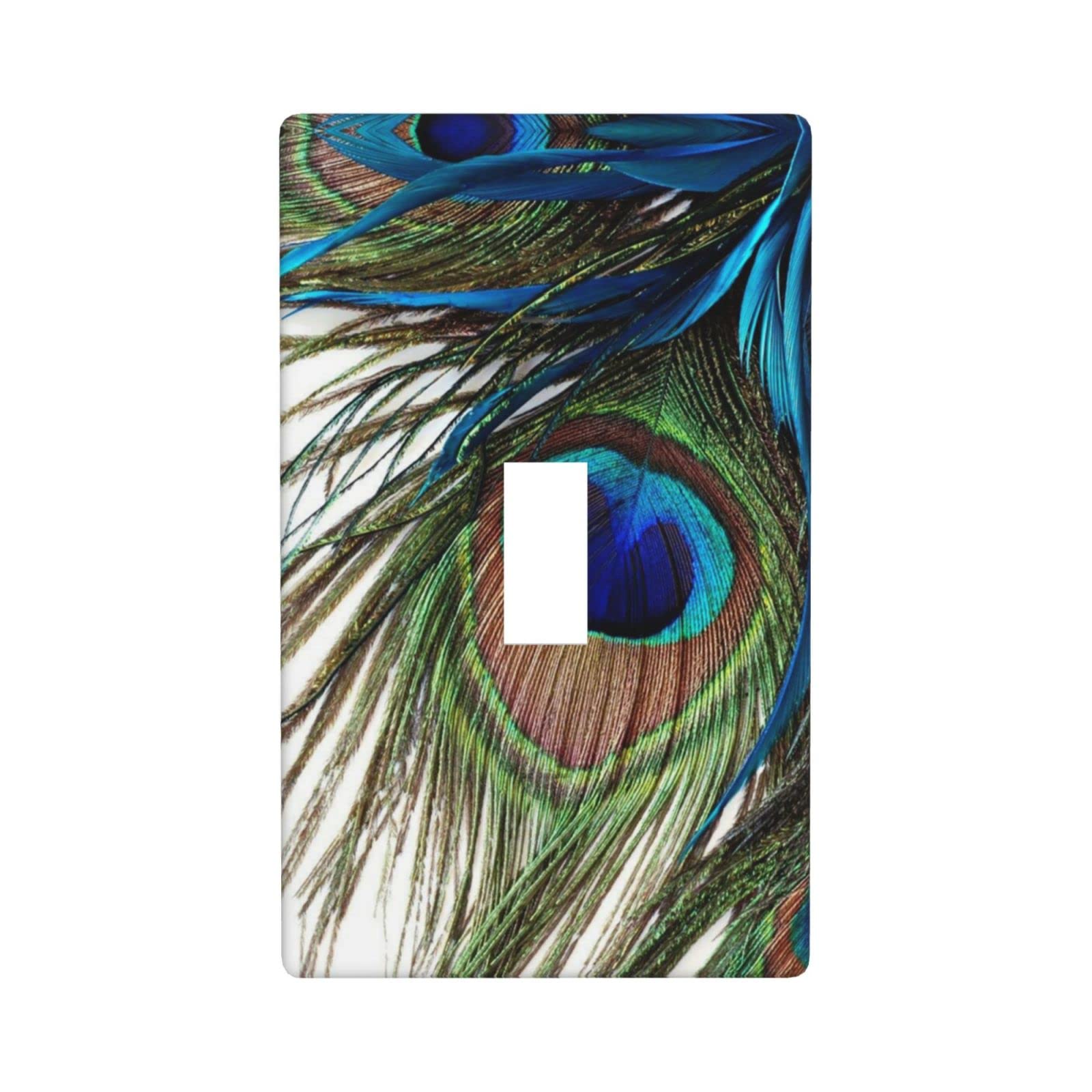 Feather Standard Size Wall Plates, Electrical Outlet Cover Plates, Wall Plates For Outlets, Electrical Outlet Covers