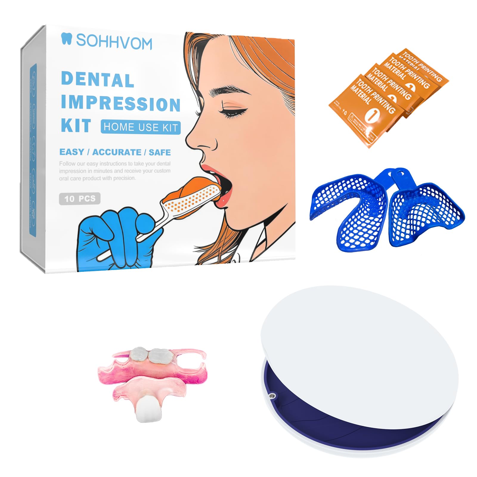 Sohhvom Partial Dentures - dental care kits | Mubboo