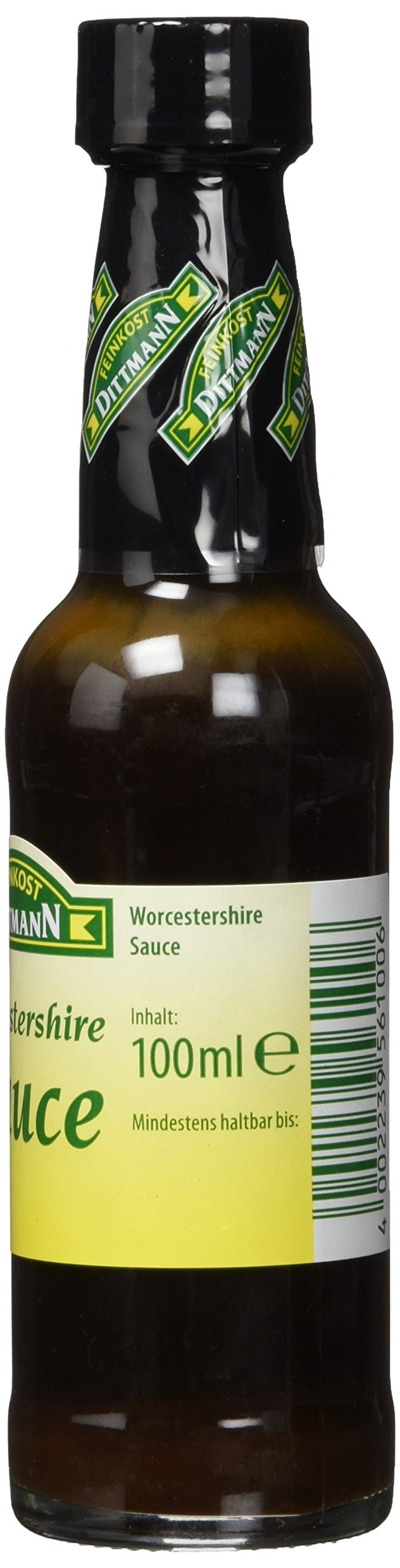 Feinkost Dittmann Worcestershire-Sauce Flasche, 5er Pack (5 x 100 ml)