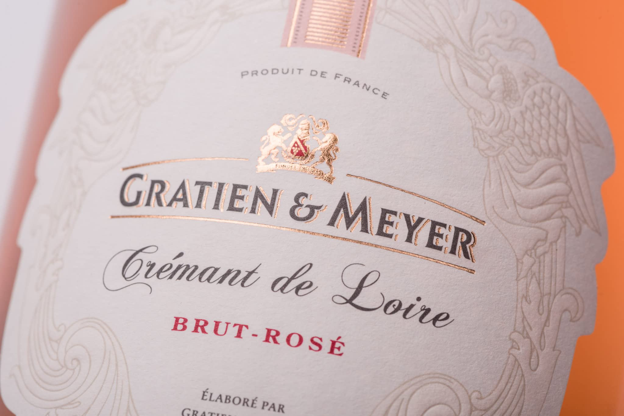Gratien & Meyer Crémant de Loire Cuvée Diadem Brut Rosé (6 x 0,75 l) - Edler französischer Rosé-Schaumwein auf Champagner-Niveau, Traditionelle Flaschengärung, frisch fruchtig und zart-cremig