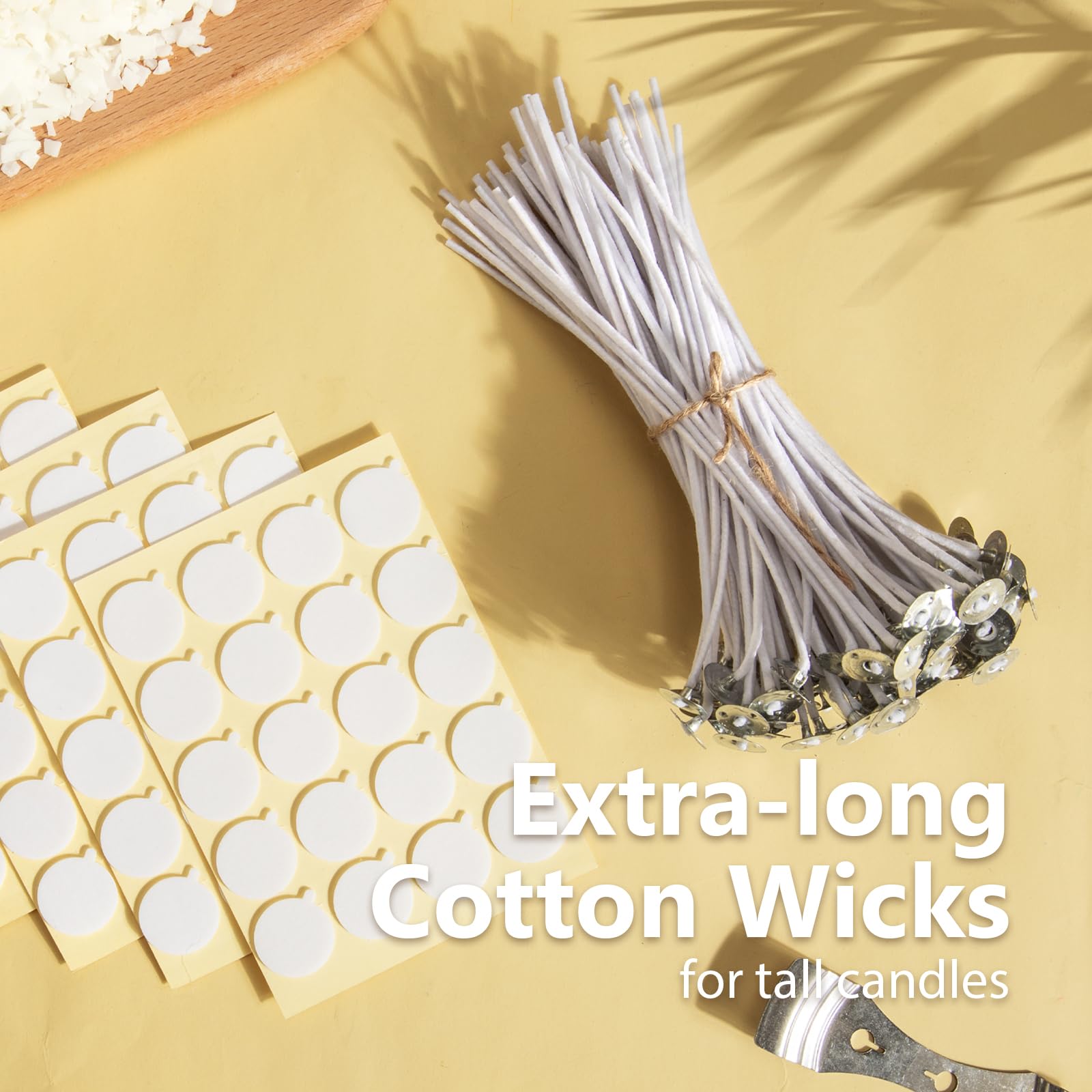 Cire de soja pour la fabrication de bougies – Cire de soja naturelle pour la fabrication de bougies – Sac de 2,3 kg, flocons de cire de soja de qualité supérieure