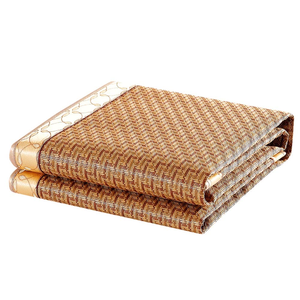 RYHON6 Bamboo Cool Mattress - Foldable Rattan Mat Ice Silk Mat - Available In Six Sizes RYH (Size : 135X200cm)