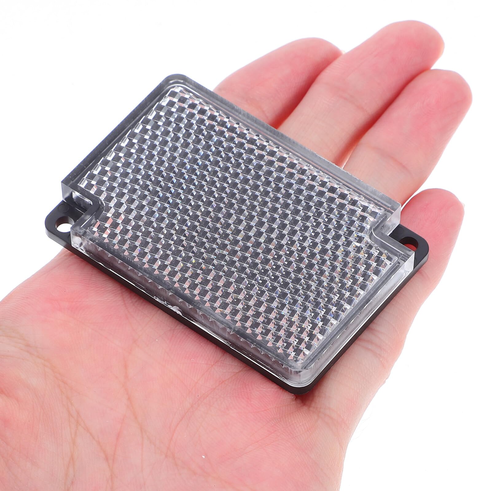 BESPORTBLE 5 piezas reflector cuadrado retro con estructura de panal de abeja accesorio altamente reflectante para fotoeléctricas fotoeléctricas, uso versátil para el tráfico