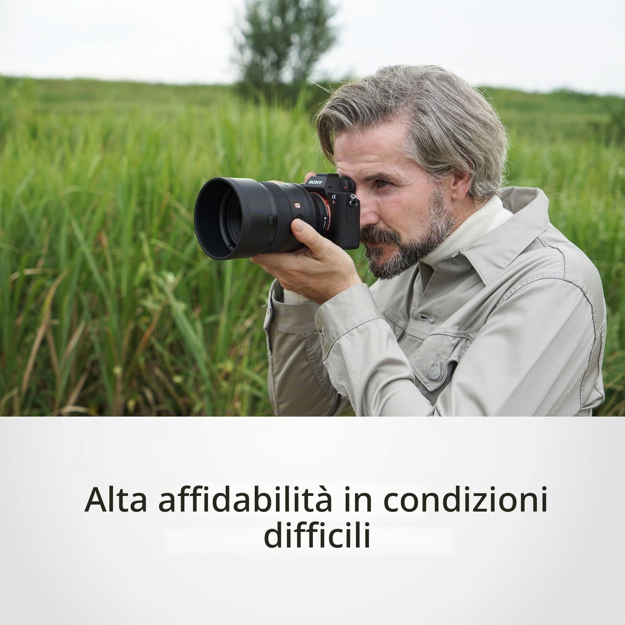 Sony FE 85mm f/1.4 GM Obiettivo a Focale Fissa, Full-Frame, SEL85F14GM