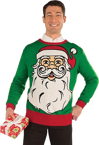 Miniatura 3 de Forum Novelties Suéter de Navidad Adornos Traje Adulto L