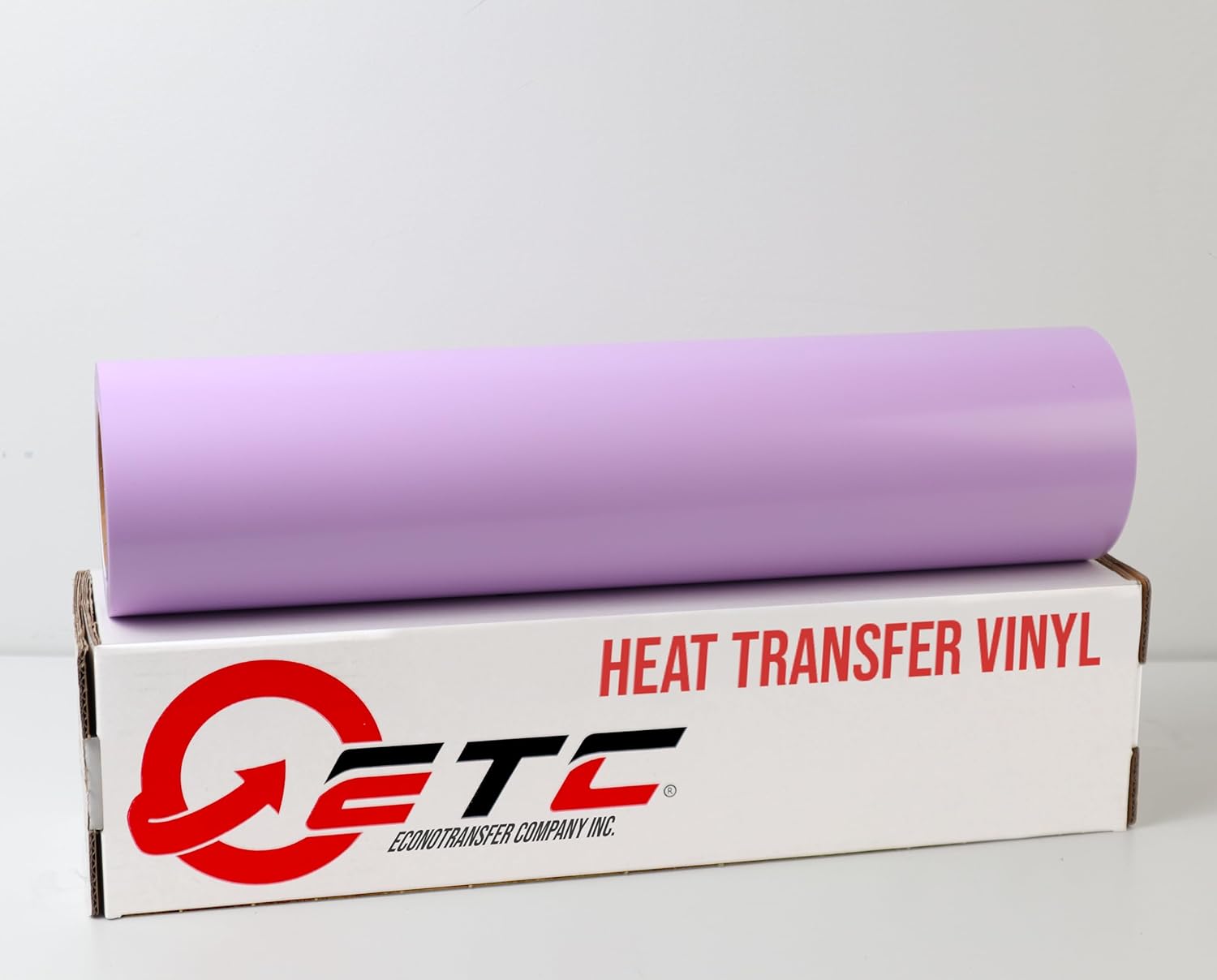 Puff Heat Transfer Vinyl- 20 inch Wide HTV Vinyl for Heat Press Iron on Vinyl for DIY T-Shirts Fabrics - EconoPuff Heat Transfer Vinyl (10 Yards, Lavender)