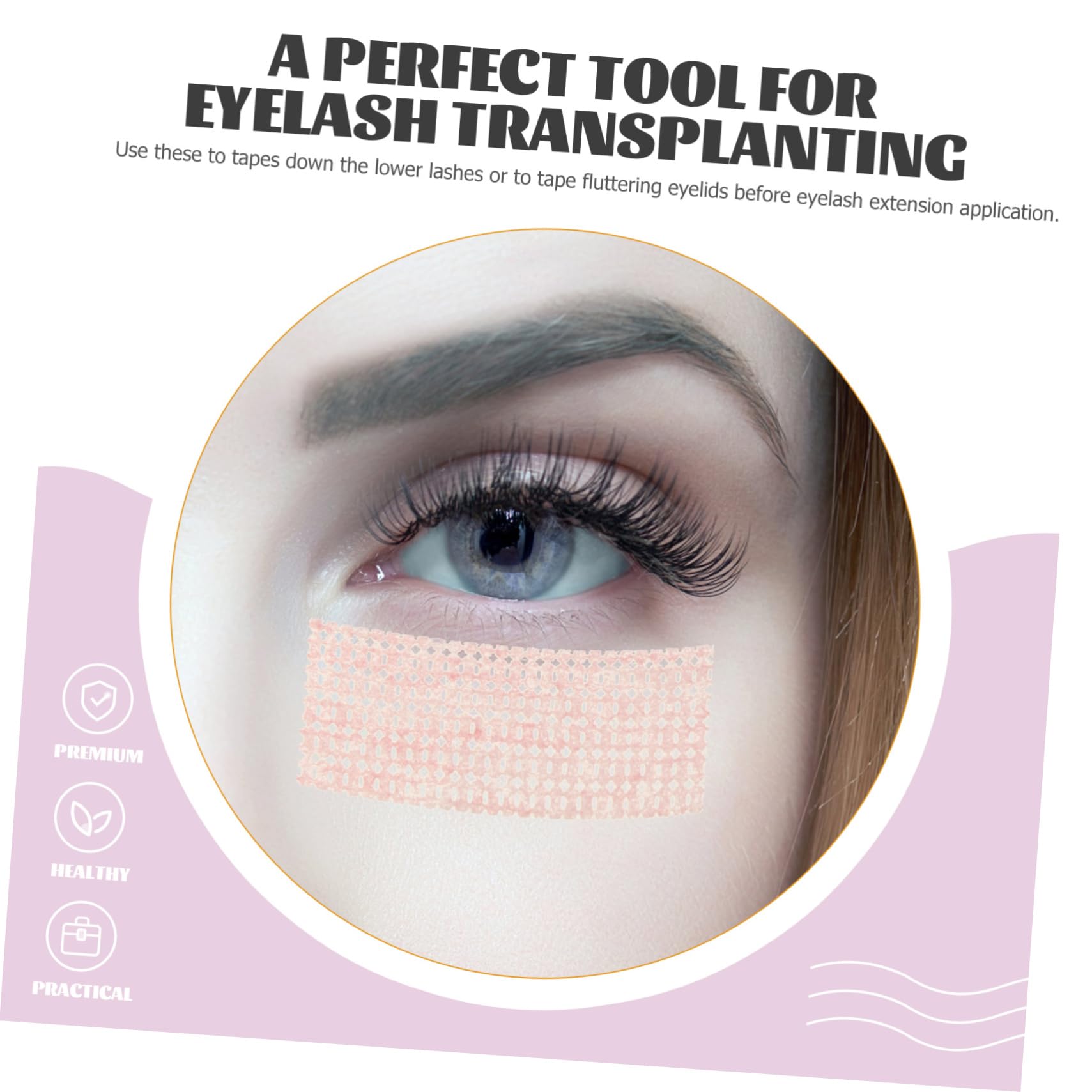 15rollen Atembares Silikon-gel Wimpern Tape Wimpernverlängerung Klebeband Hautfreundliches Zuschneidbares Wimpern Isolationsband Für Sichere Anwendung