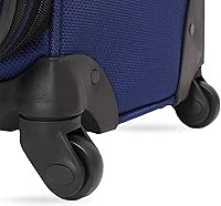 Vista 95 de SwissGear - Equipaje suave expandible Sion con ruedas, Negro