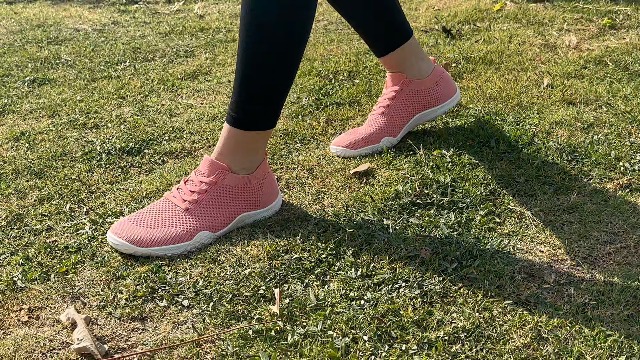 Barefoot Chaussures Femme Pieds Larges Minimalistes - Sneakers Respirantes Confortables Pour Marche Et Sport