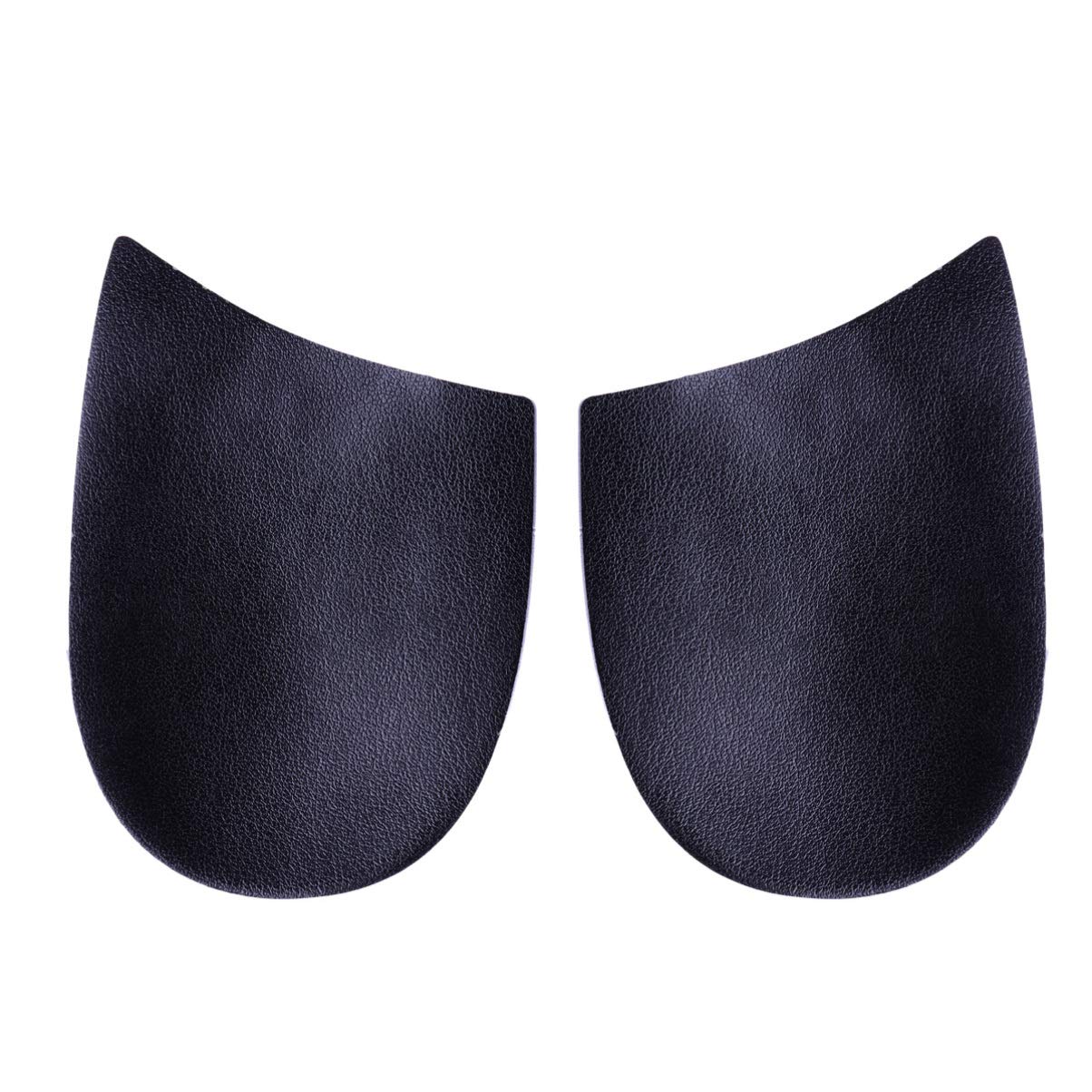 LRXIYODE Mens and Womens Leg Alignment Insoles 1 Pair of Orthotic Foot Pads for Varus Correction Leather Design