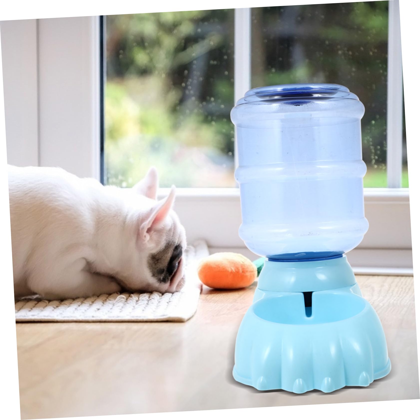 VANZACK Automatic Dog Water Feeder 3.8l Gravity Pet Water Bowl Pet Feeder for Cats Dogs Random