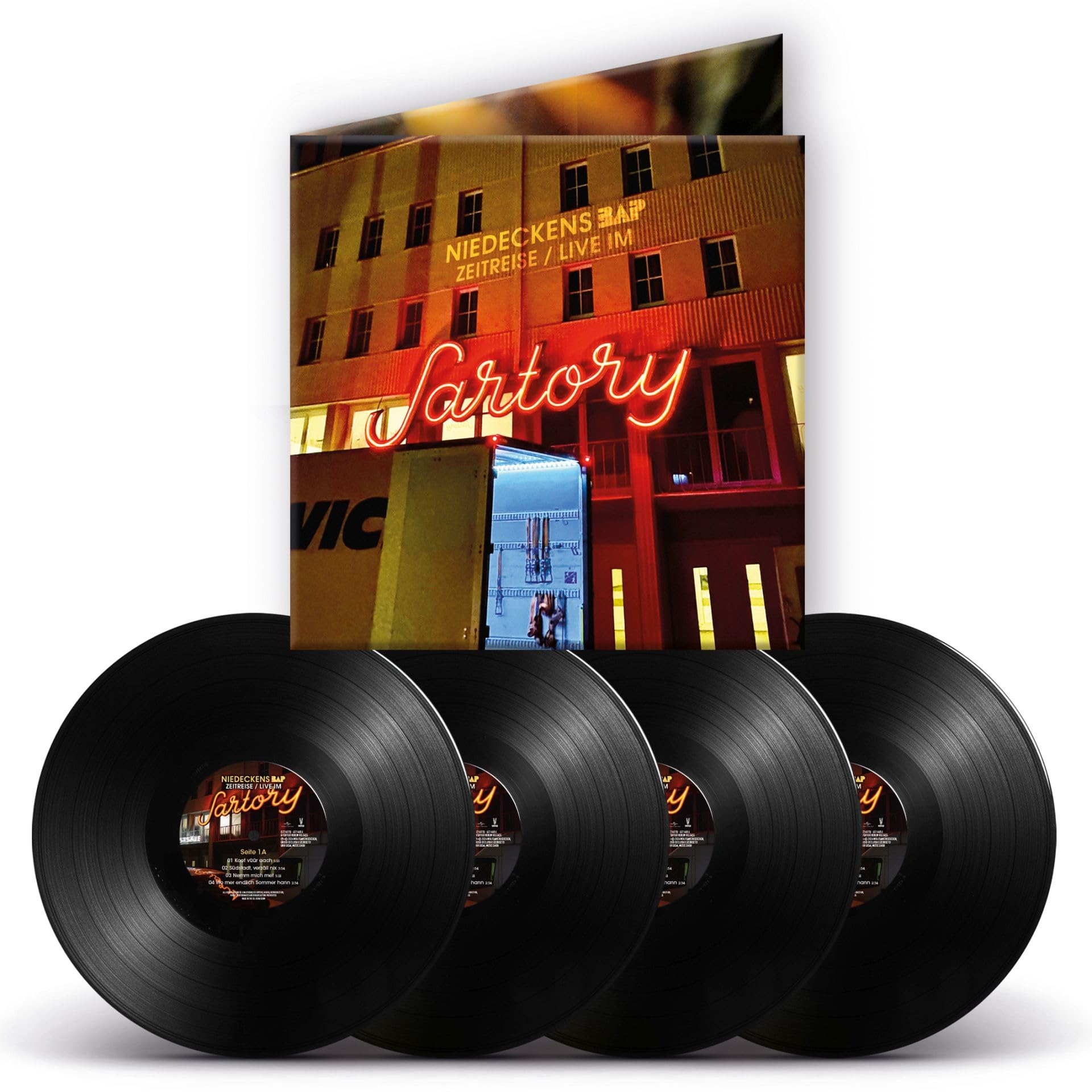 Zeitreise / Live im Sartory (4lp) [VINYL]