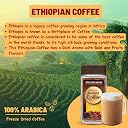Toffee Coffee Roasters Instant Coffee 50 gm Each - Pack of 2, Ethiopia & Brazil Instant Coffee | As Seen On Shark Tank | Arabica Coffee Powder | Ready in Seconds | Microground Technology gallery image