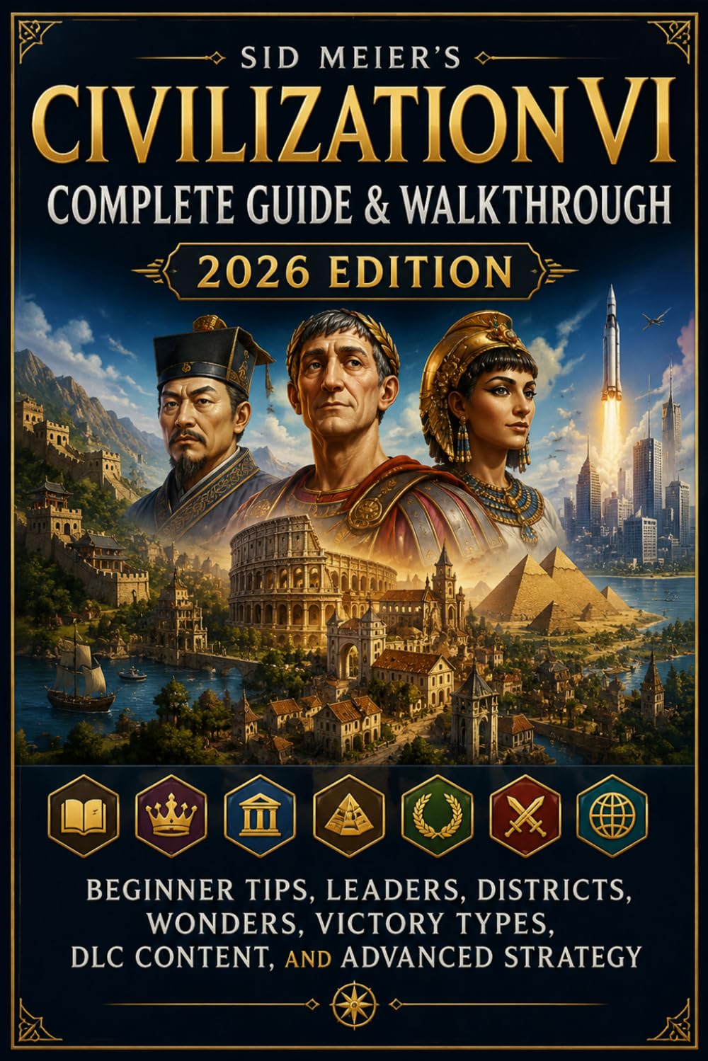 Sid Meier’s Civilization VI Complete Guide & Walkthrough 2026 Edition: Beginner Tips, Leaders, Districts, Wonders, Victory Types, DLC Content, and Advanced Strategy