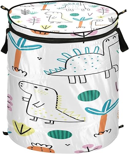 tubs rope foldable laundry bag for towel Cute Dinosaurs,bolsa para la ropa sucia