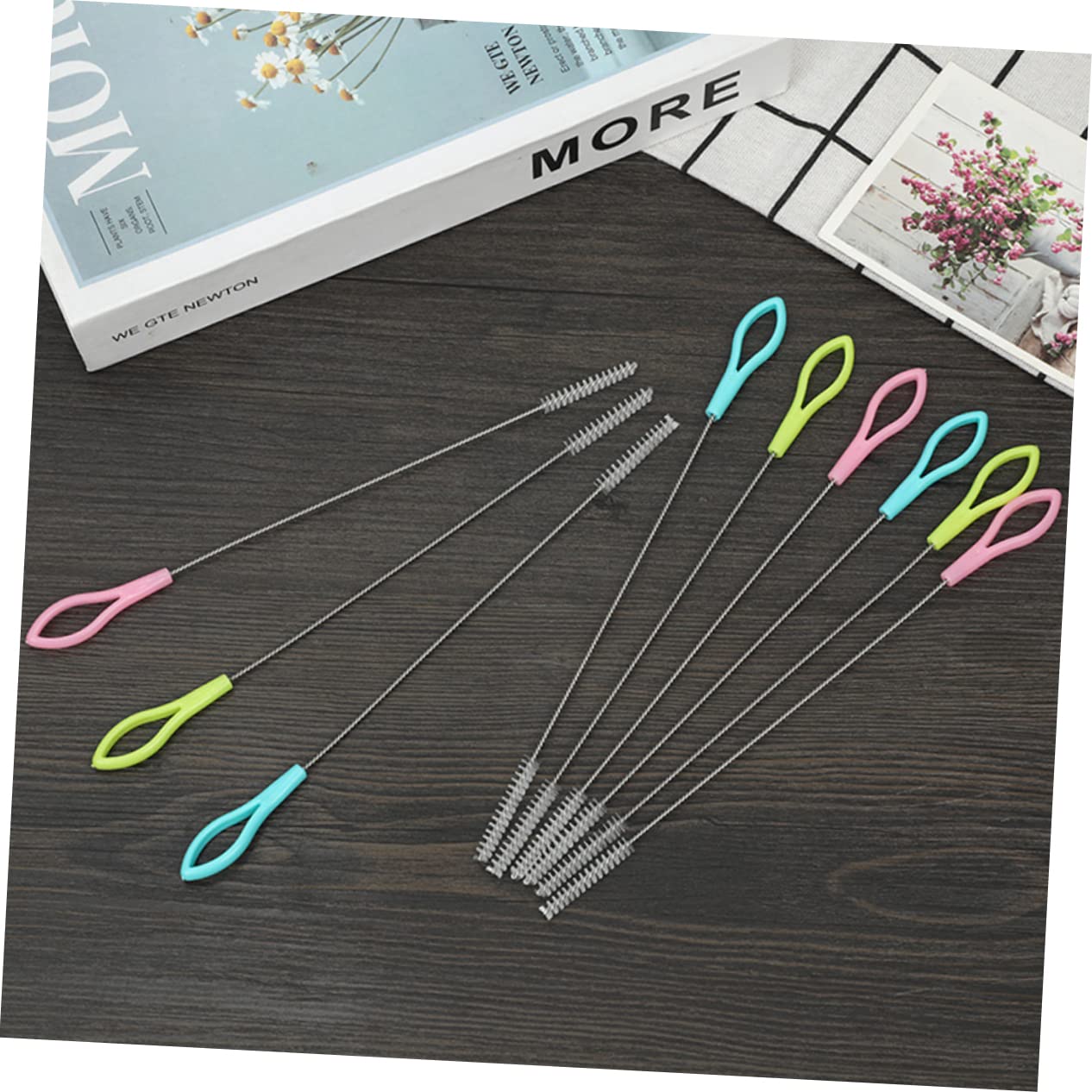 3 Sätze Nylon Bürsten Für Trinkhalme Und Flaschen Reinigungsbürsten Für Effizientes Reinigungstool Für Standard Und Weithalsflaschen Und Langlebig 50 Stück * 3