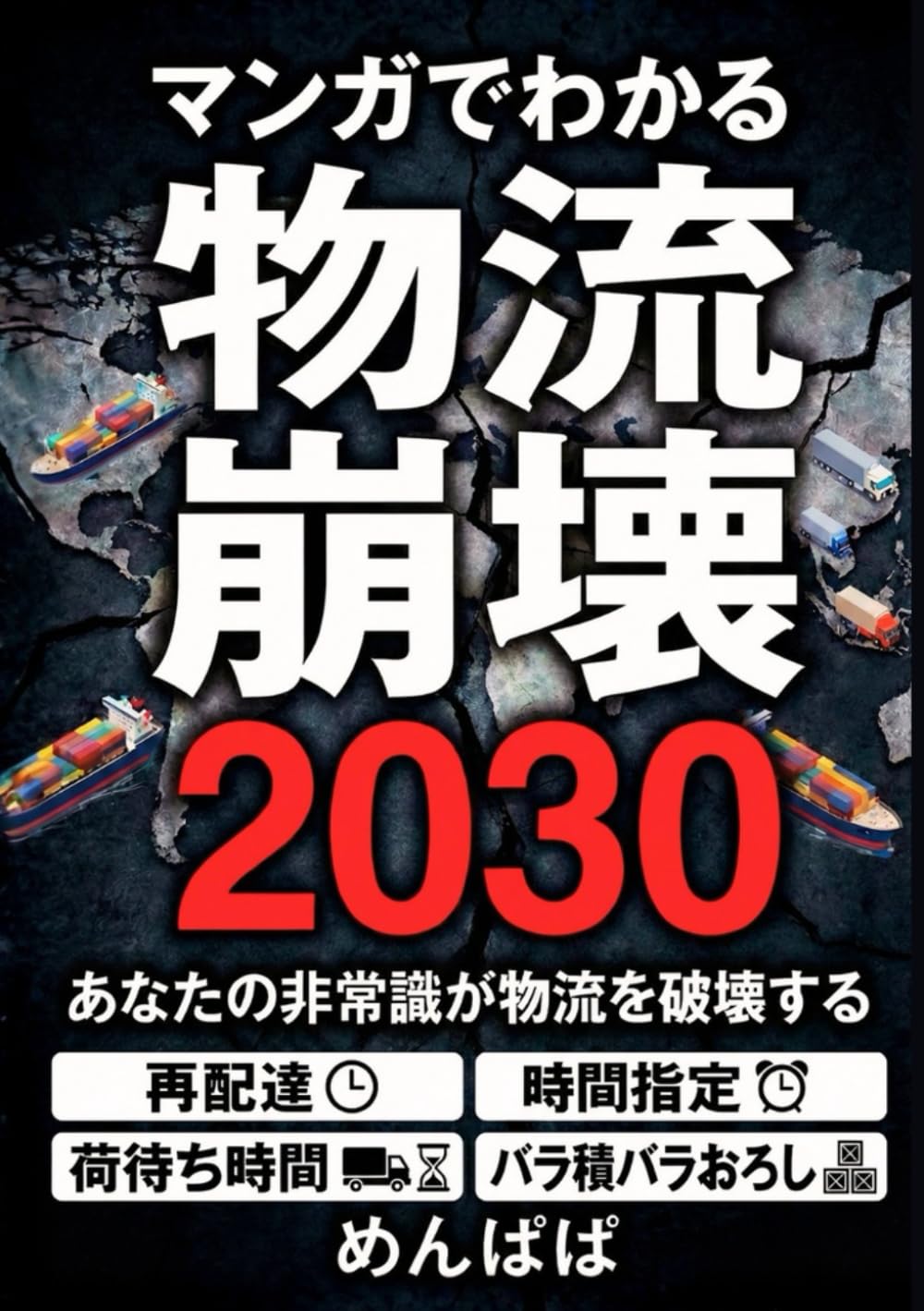 物流崩壊2030: あなたの非常識が物流を破壊する／時間指定・再配達・荷待ち時間・バラ積バラおろし