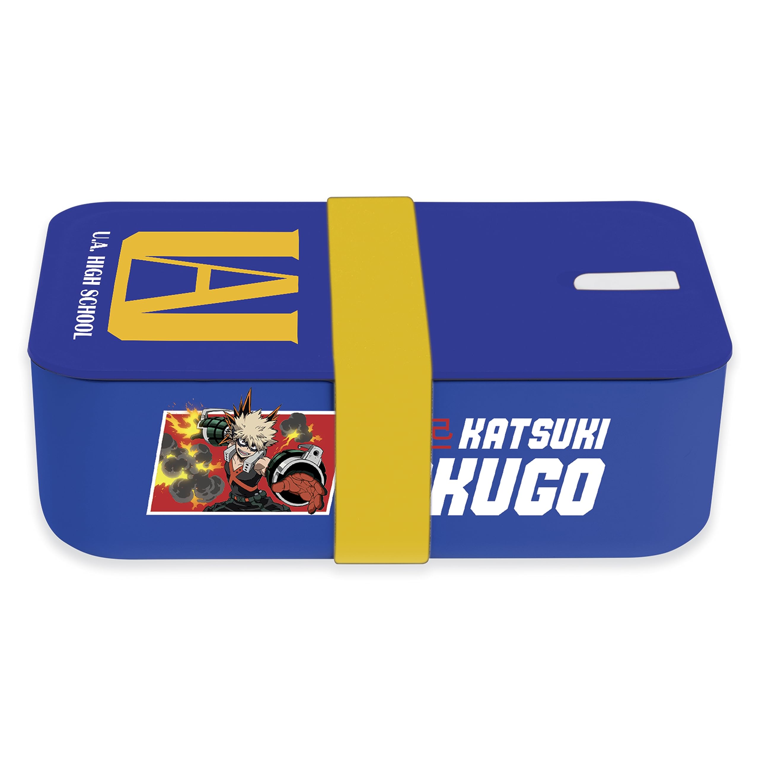 Abystyle Blue My Hero Academia Izuku & Bakugo Bento & Lunch Box