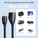 Cable Matters High Speed HDMI to Mini HDMI Cable 10 ft (Mini HDMI to HDMI) 4K Resolution Ready