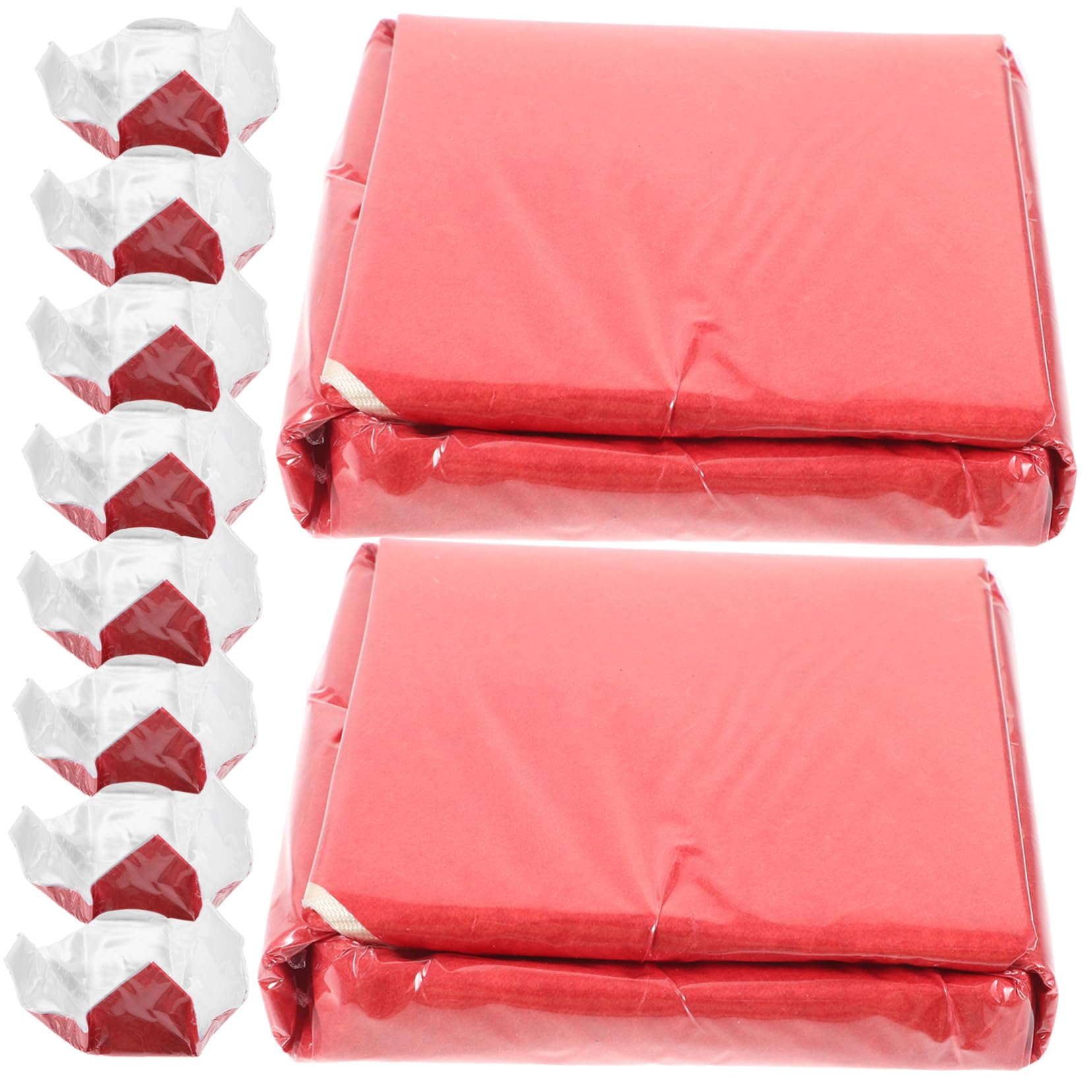 HAPINARY 10pcs Portable Jade Jewelry Wrapping Paper Retro Sheets for Bracelet Necklace Versatile Jewelry Storage for Birthdays Year and Special Occasions