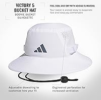 Vista 46 de Adidas Sombrero de pescador Victory para hombre - Gorra deportiva para exteriores Blanco/3.0