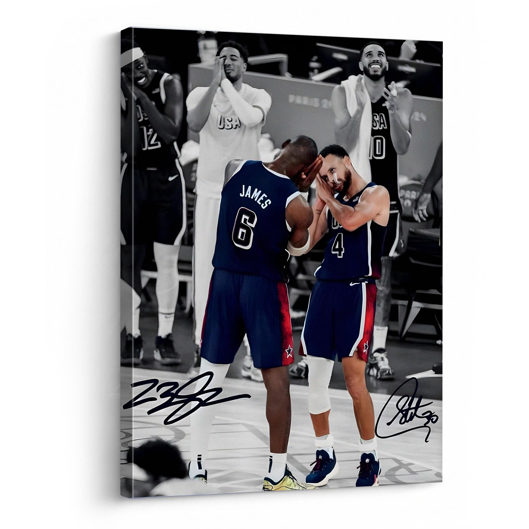Amazon.co.jp: NBAキャンバスウォールアート装飾 - レブロンジェームズ