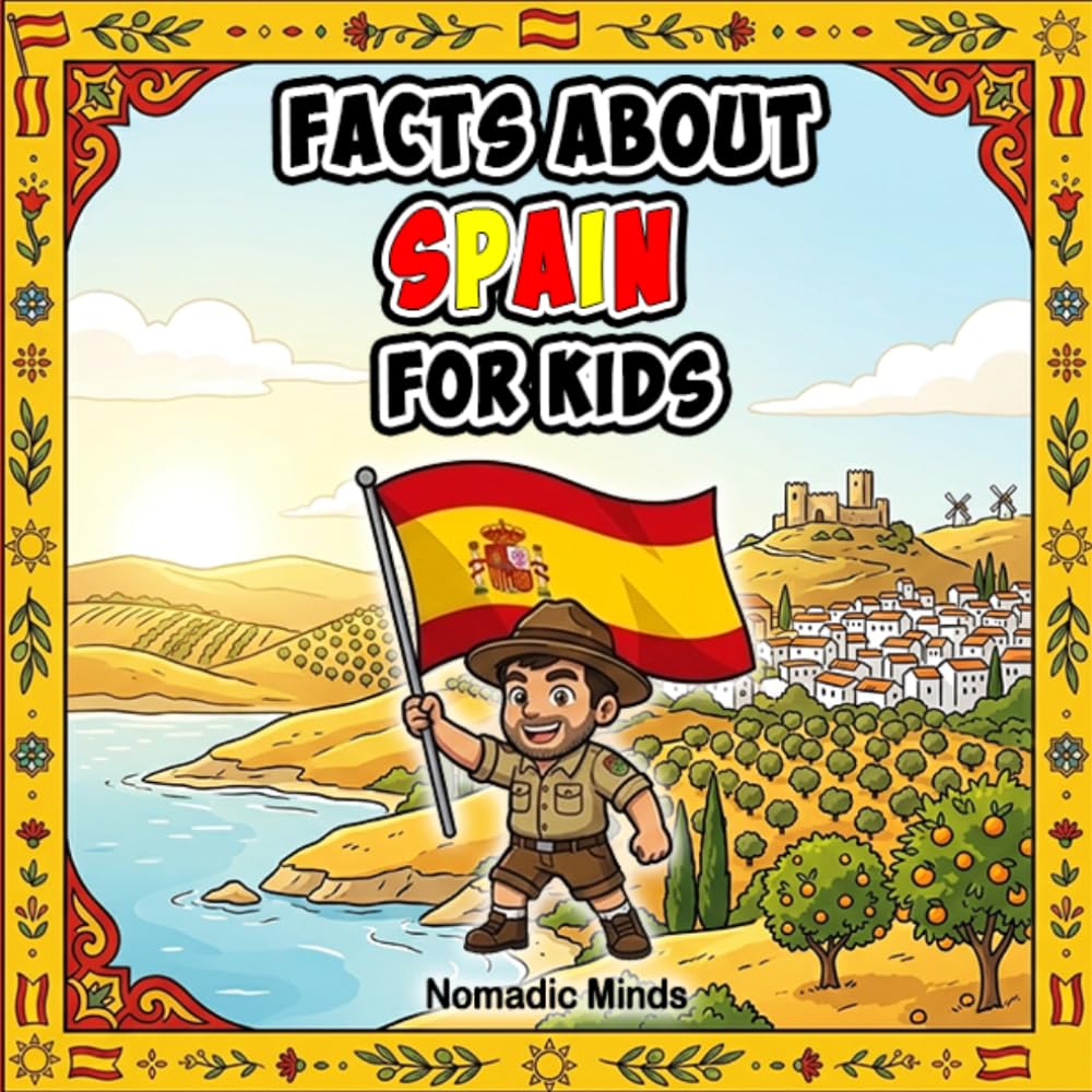 Facts About Spain For Kids: 100 Amazing Facts About Spanish History, Culture, Wildlife and Traditions (Facts About Countries For Kids)