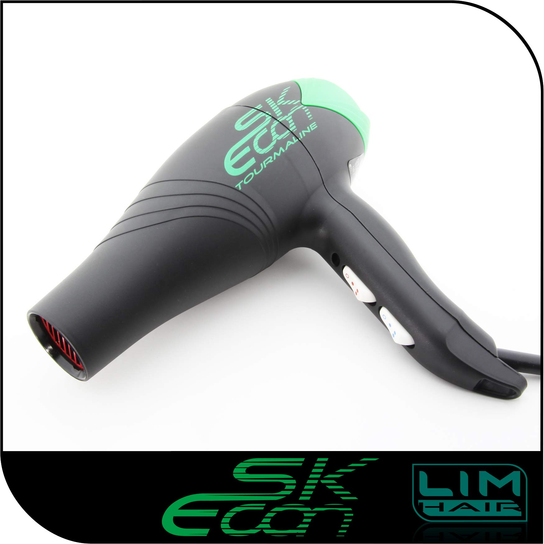 Secador de cabello LIM HAIR SK ECON. Made in SPAIN. Tecnología ECON que ahorra energía. IONIC TOURMALINE. Extra vida en uso intensivo.