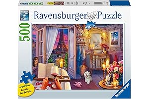 Ravensburger Cozy Bathroom 500 Piece Mudpuppy Puzzle